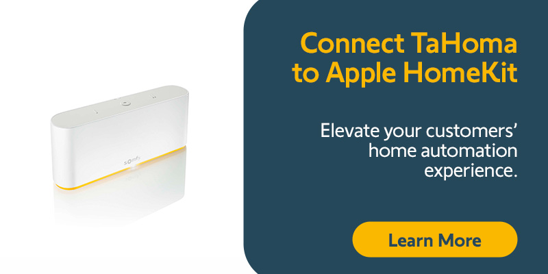 Connecting TaHoma Switch to Apple HomeKit